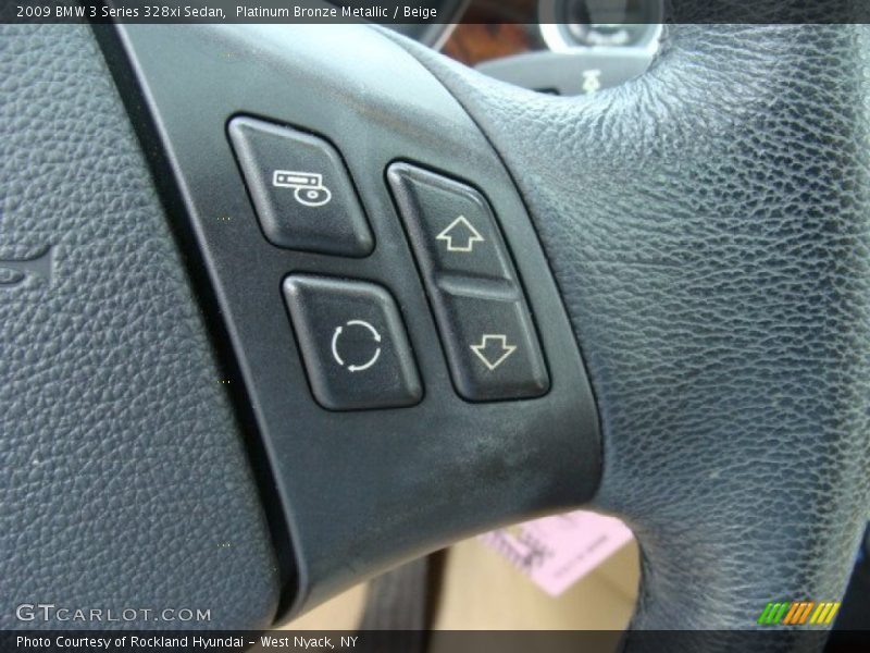 Platinum Bronze Metallic / Beige 2009 BMW 3 Series 328xi Sedan
