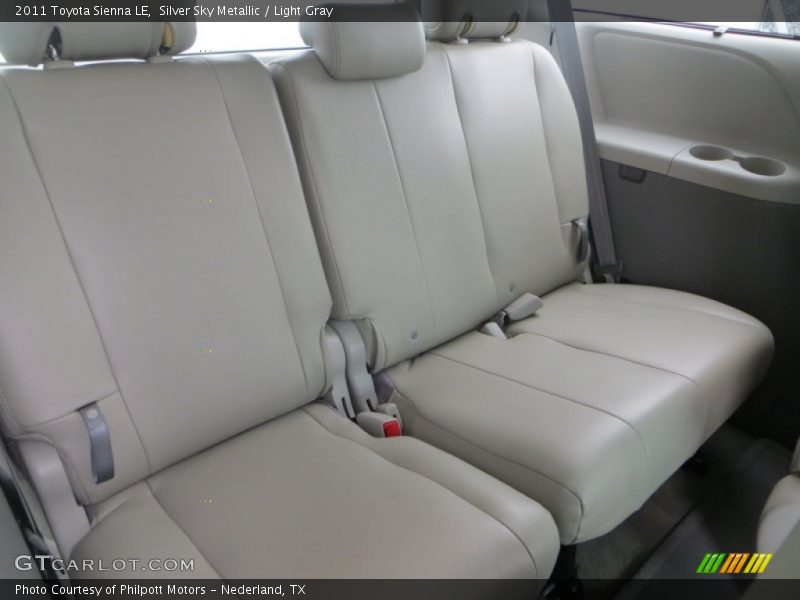 Silver Sky Metallic / Light Gray 2011 Toyota Sienna LE