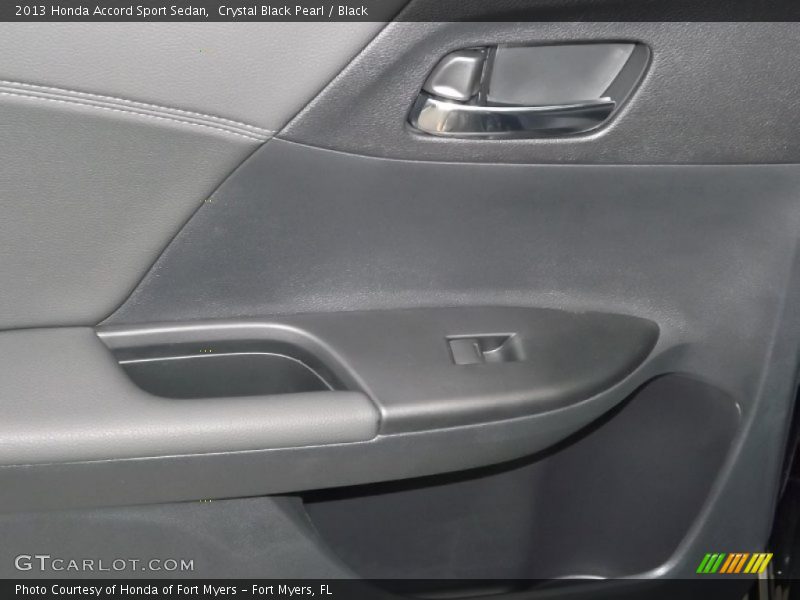 Crystal Black Pearl / Black 2013 Honda Accord Sport Sedan