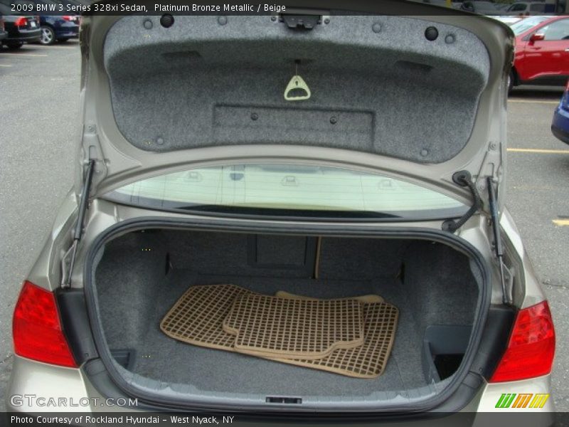 Platinum Bronze Metallic / Beige 2009 BMW 3 Series 328xi Sedan