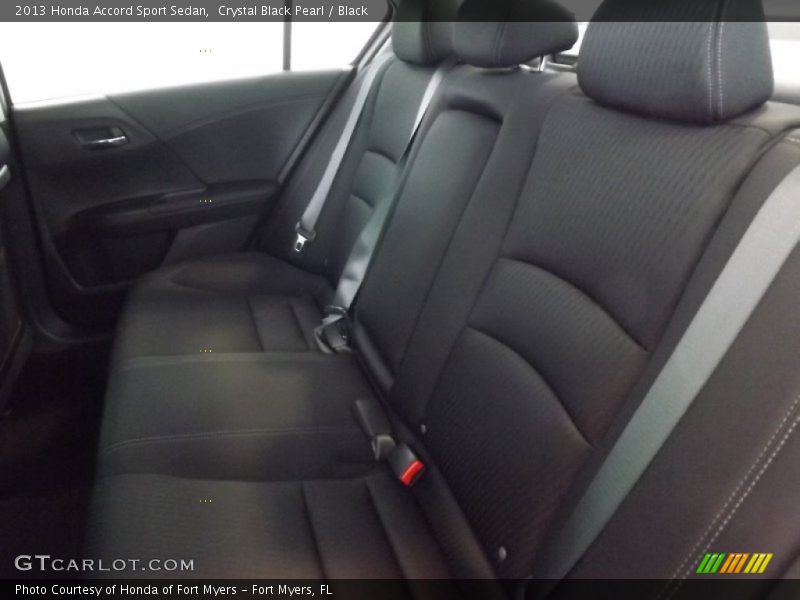 Crystal Black Pearl / Black 2013 Honda Accord Sport Sedan