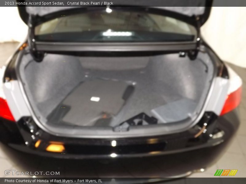 Crystal Black Pearl / Black 2013 Honda Accord Sport Sedan