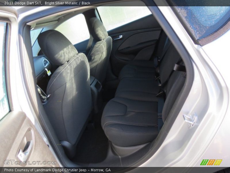 Bright Silver Metallic / Black 2013 Dodge Dart SXT