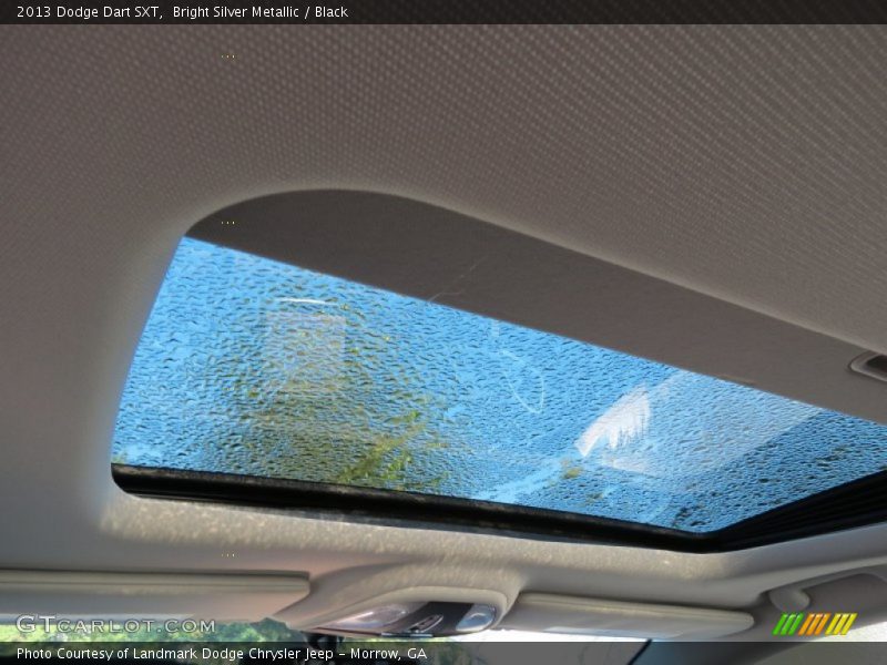 Bright Silver Metallic / Black 2013 Dodge Dart SXT