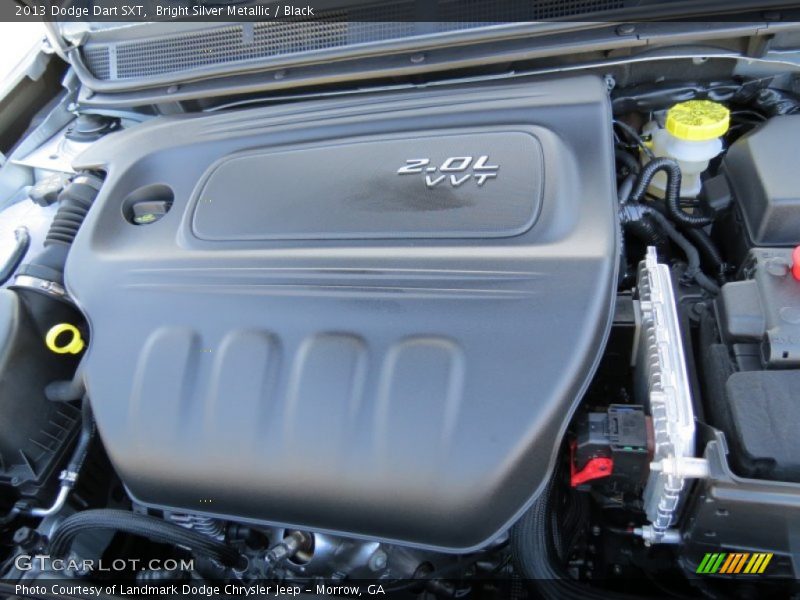Bright Silver Metallic / Black 2013 Dodge Dart SXT