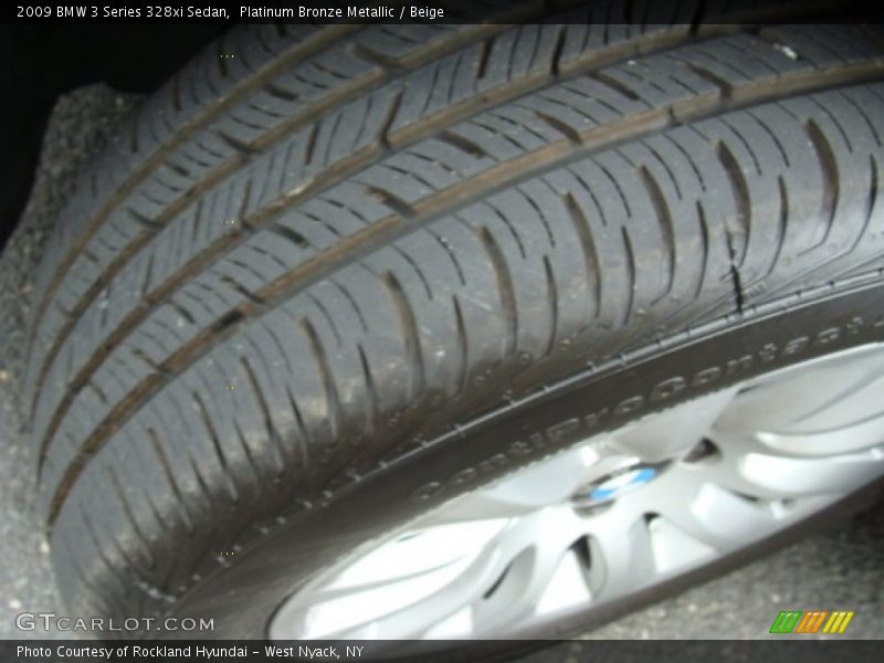 Platinum Bronze Metallic / Beige 2009 BMW 3 Series 328xi Sedan