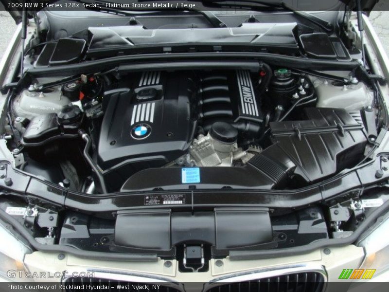 Platinum Bronze Metallic / Beige 2009 BMW 3 Series 328xi Sedan