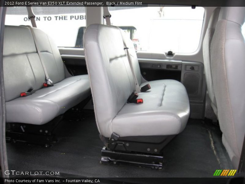 Black / Medium Flint 2012 Ford E Series Van E350 XLT Extended Passenger