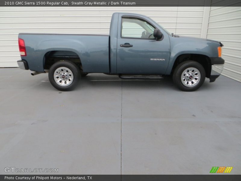 Stealth Gray Metallic / Dark Titanium 2010 GMC Sierra 1500 Regular Cab