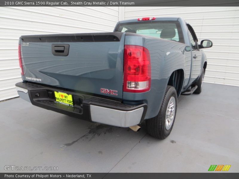 Stealth Gray Metallic / Dark Titanium 2010 GMC Sierra 1500 Regular Cab