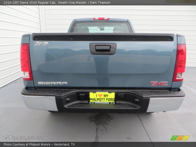 Stealth Gray Metallic / Dark Titanium 2010 GMC Sierra 1500 Regular Cab