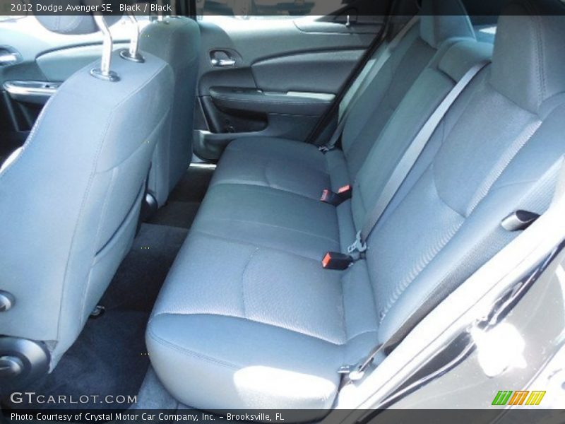 Black / Black 2012 Dodge Avenger SE