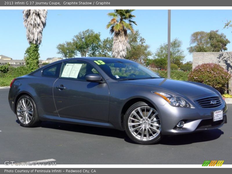 Graphite Shadow / Graphite 2013 Infiniti G 37 Journey Coupe