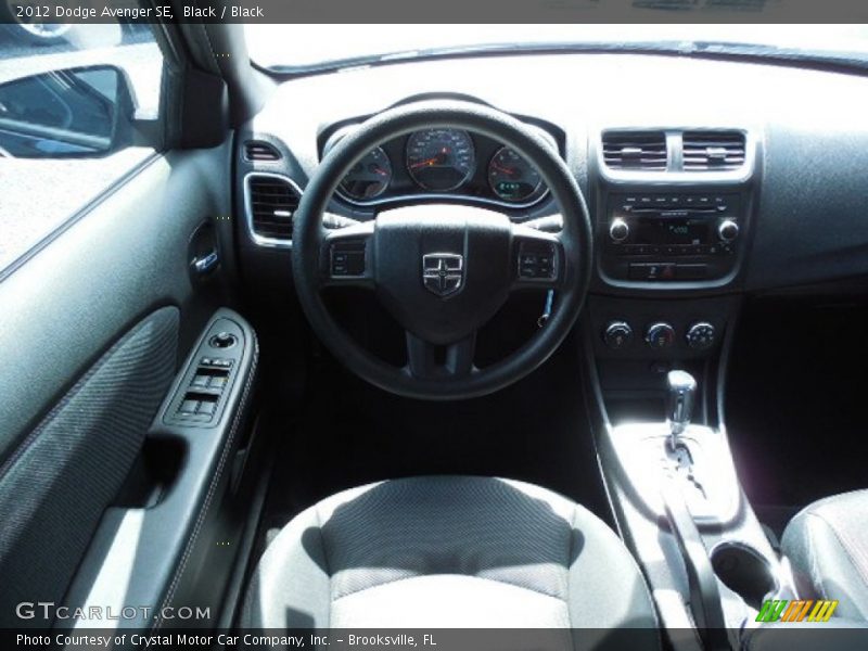 Black / Black 2012 Dodge Avenger SE