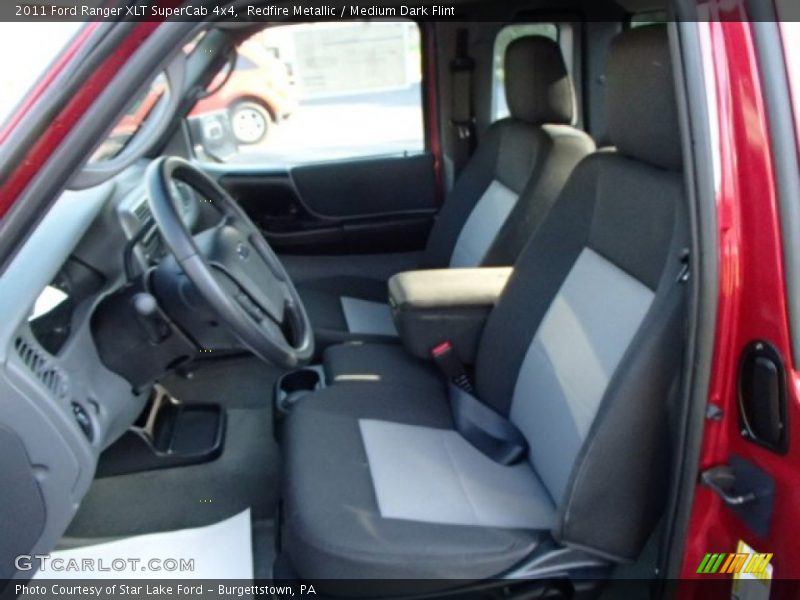 Redfire Metallic / Medium Dark Flint 2011 Ford Ranger XLT SuperCab 4x4