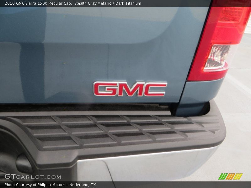 Stealth Gray Metallic / Dark Titanium 2010 GMC Sierra 1500 Regular Cab
