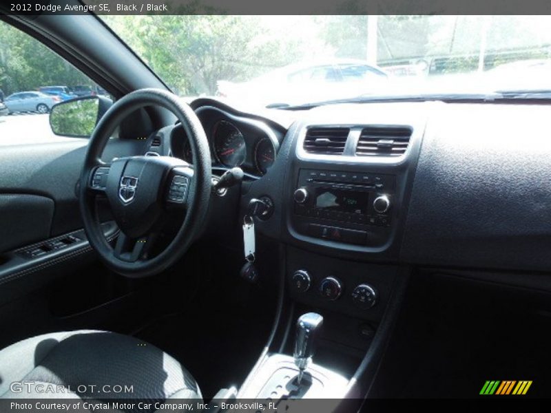 Black / Black 2012 Dodge Avenger SE