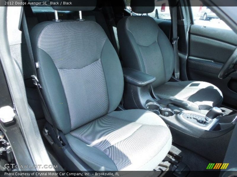 Black / Black 2012 Dodge Avenger SE