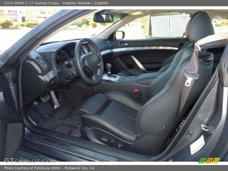 Front Seat of 2013 G 37 Journey Coupe