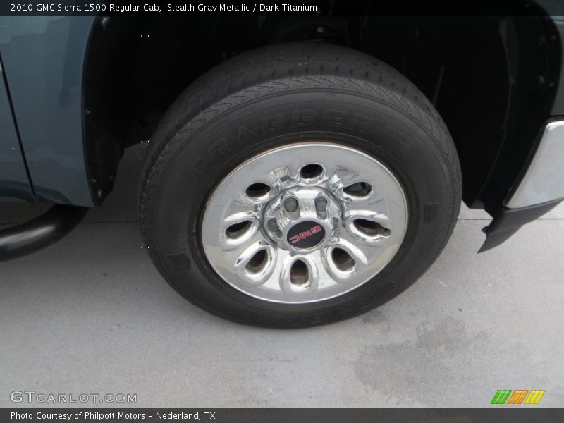 Stealth Gray Metallic / Dark Titanium 2010 GMC Sierra 1500 Regular Cab