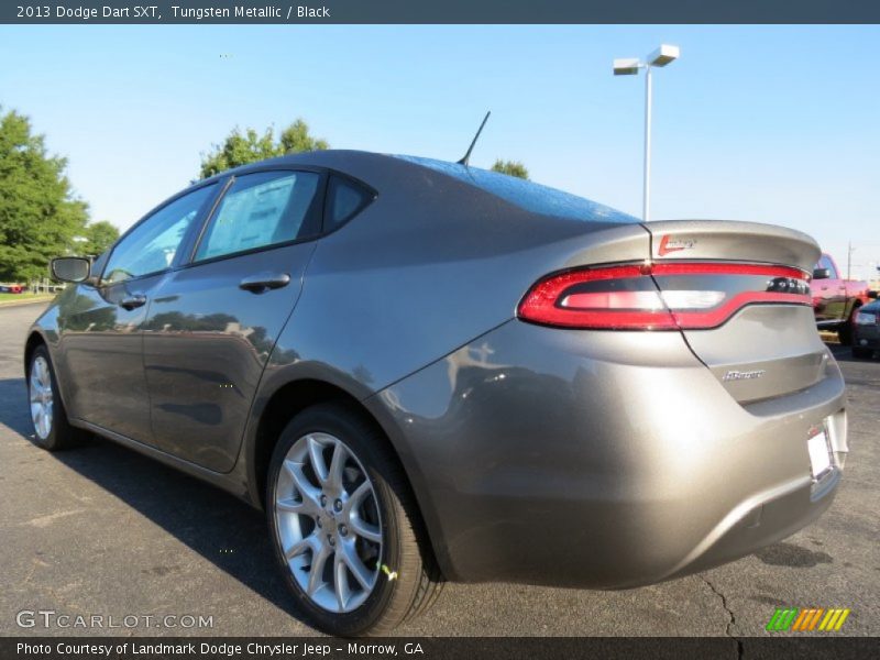 Tungsten Metallic / Black 2013 Dodge Dart SXT