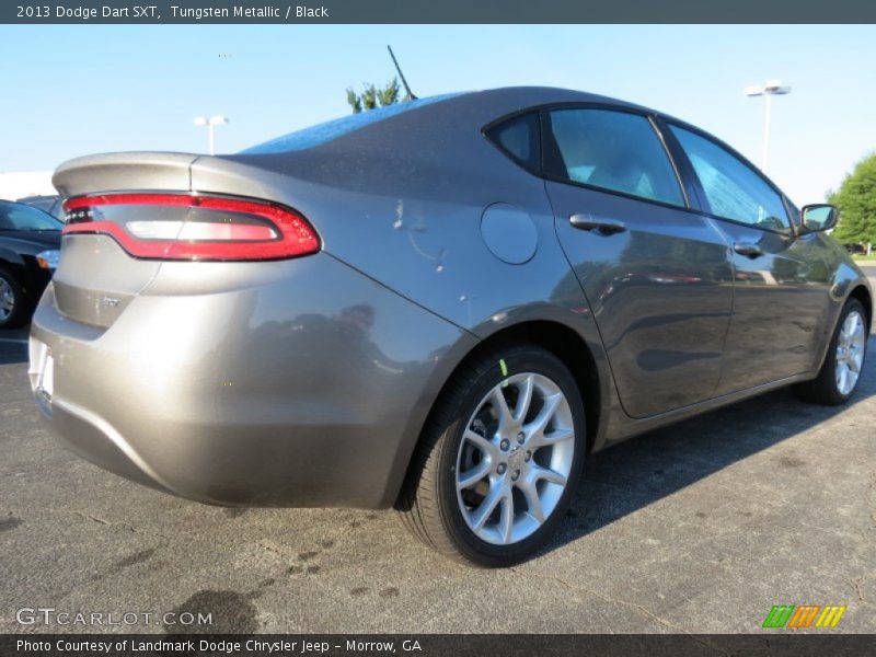 Tungsten Metallic / Black 2013 Dodge Dart SXT