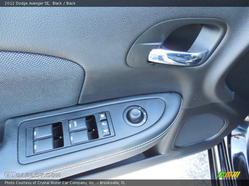 Black / Black 2012 Dodge Avenger SE