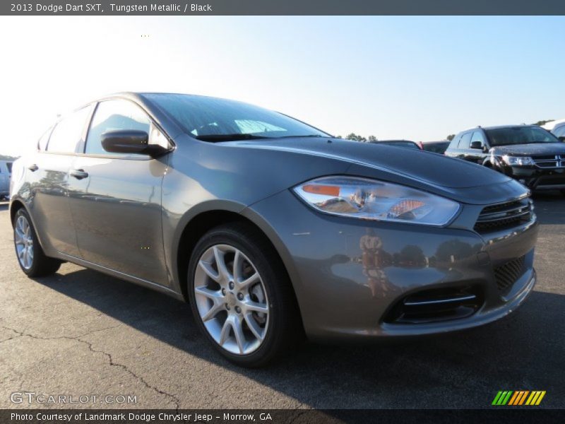 Tungsten Metallic / Black 2013 Dodge Dart SXT