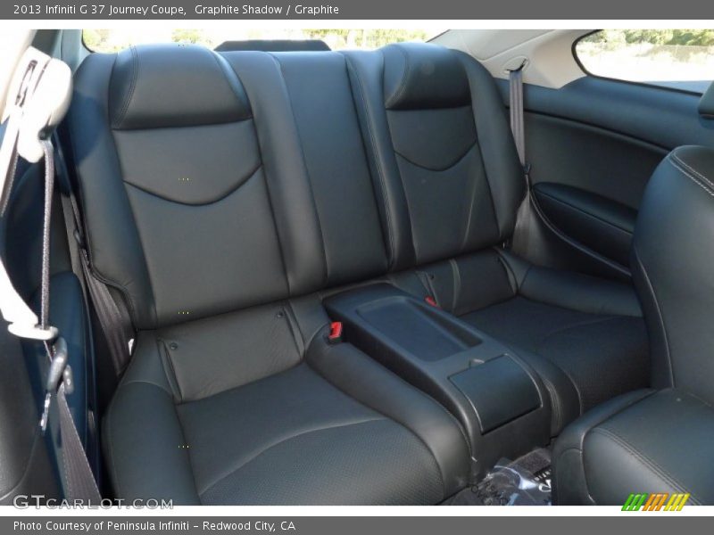 Rear Seat of 2013 G 37 Journey Coupe