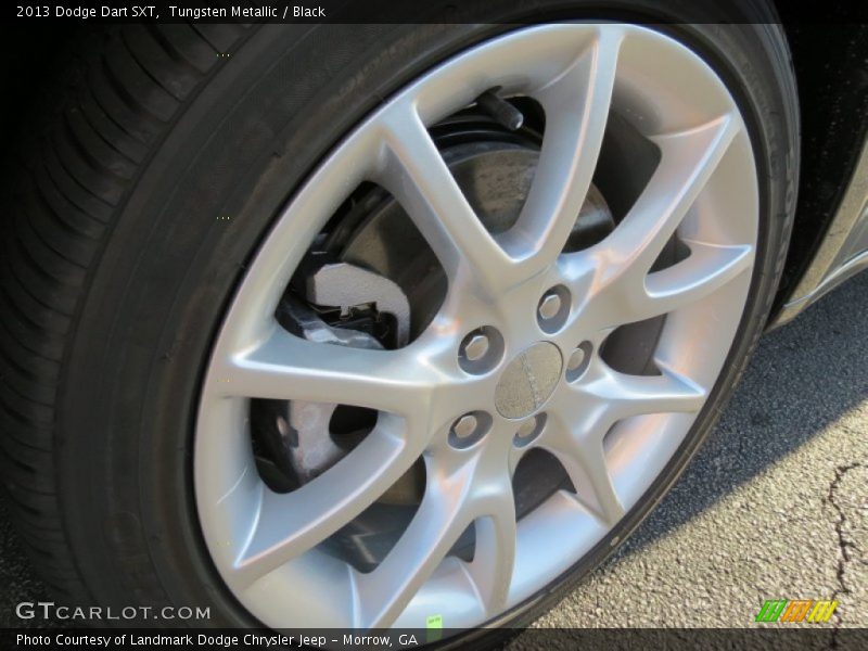 Tungsten Metallic / Black 2013 Dodge Dart SXT