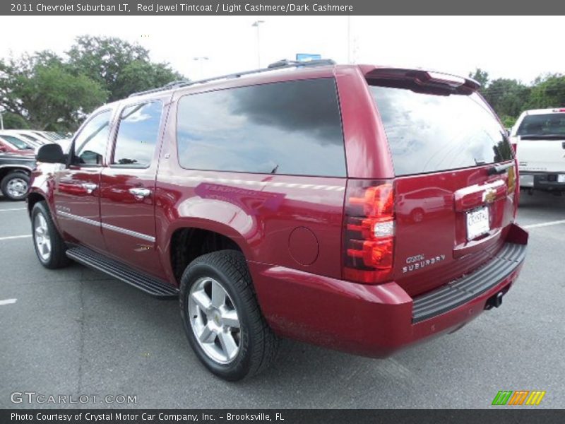 Red Jewel Tintcoat / Light Cashmere/Dark Cashmere 2011 Chevrolet Suburban LT