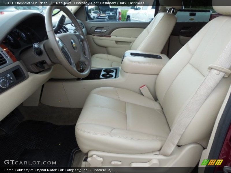 Red Jewel Tintcoat / Light Cashmere/Dark Cashmere 2011 Chevrolet Suburban LT