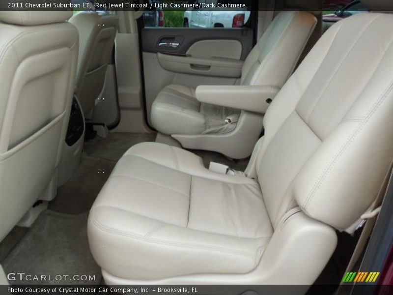 Red Jewel Tintcoat / Light Cashmere/Dark Cashmere 2011 Chevrolet Suburban LT