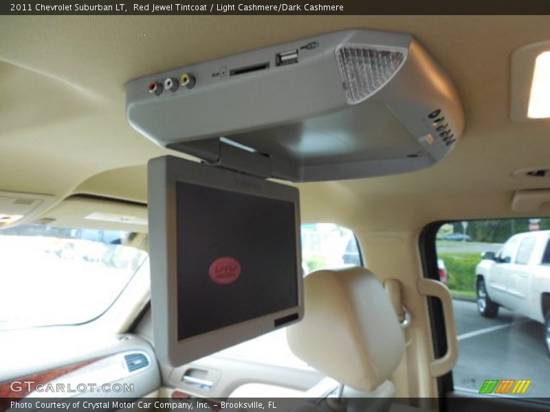 Red Jewel Tintcoat / Light Cashmere/Dark Cashmere 2011 Chevrolet Suburban LT