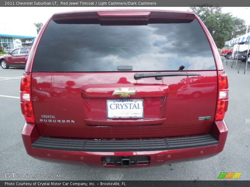Red Jewel Tintcoat / Light Cashmere/Dark Cashmere 2011 Chevrolet Suburban LT