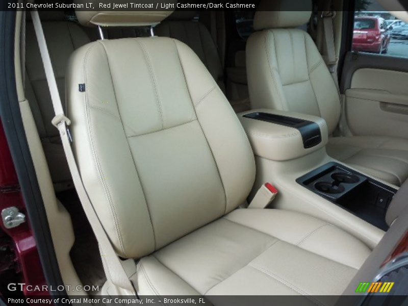 Red Jewel Tintcoat / Light Cashmere/Dark Cashmere 2011 Chevrolet Suburban LT