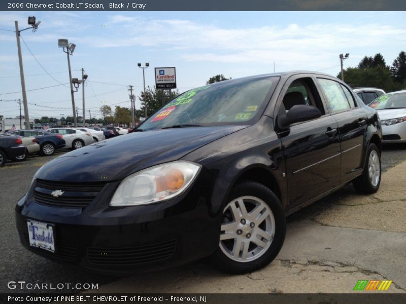 Black / Gray 2006 Chevrolet Cobalt LT Sedan
