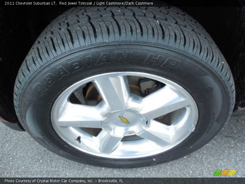 Red Jewel Tintcoat / Light Cashmere/Dark Cashmere 2011 Chevrolet Suburban LT