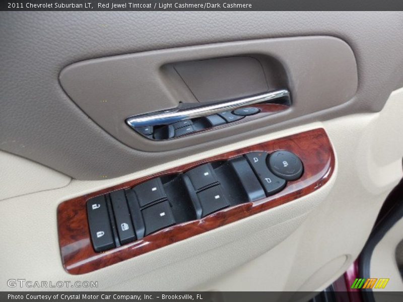 Red Jewel Tintcoat / Light Cashmere/Dark Cashmere 2011 Chevrolet Suburban LT