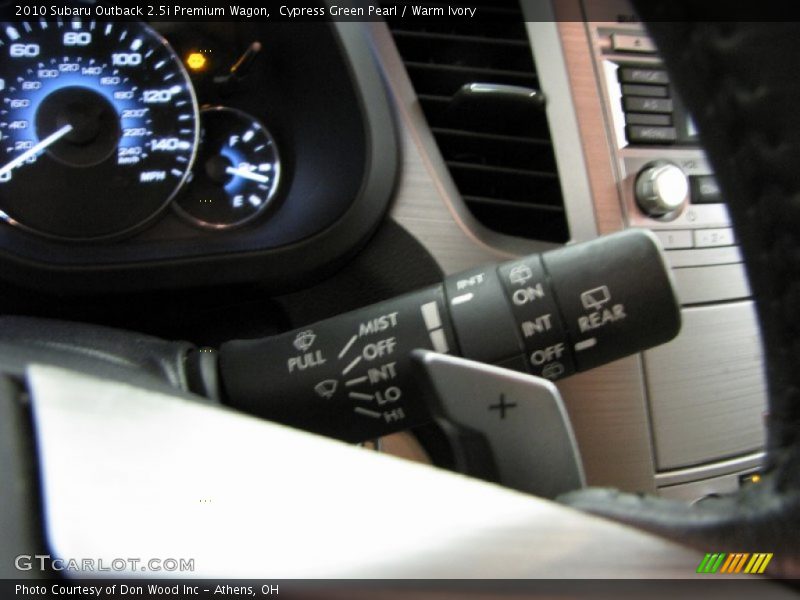 Cypress Green Pearl / Warm Ivory 2010 Subaru Outback 2.5i Premium Wagon