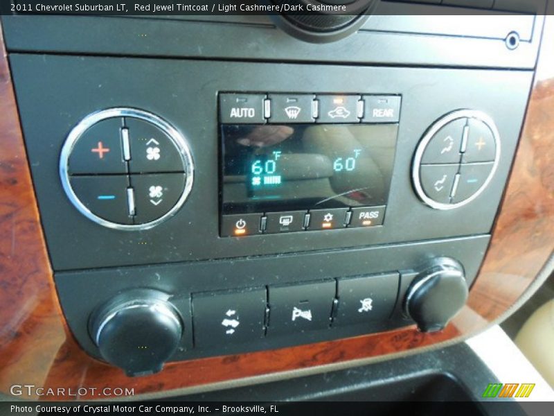 Red Jewel Tintcoat / Light Cashmere/Dark Cashmere 2011 Chevrolet Suburban LT