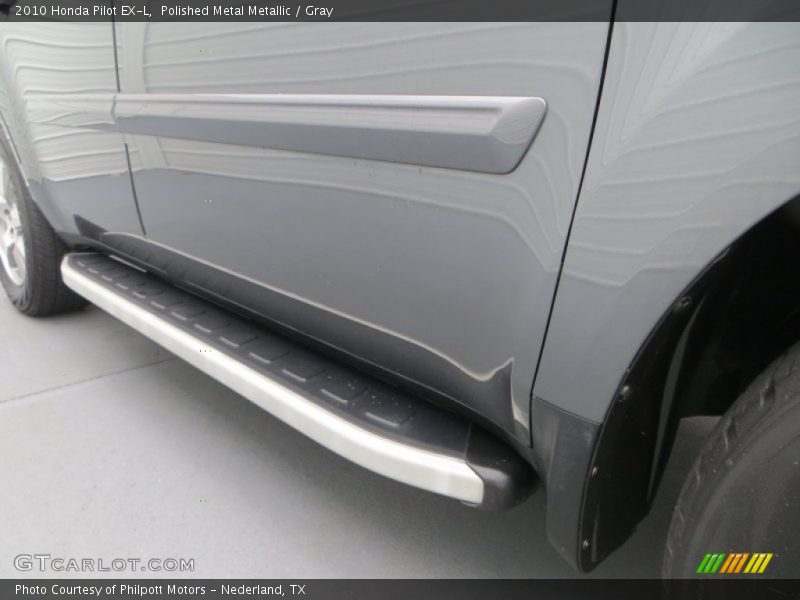 Polished Metal Metallic / Gray 2010 Honda Pilot EX-L