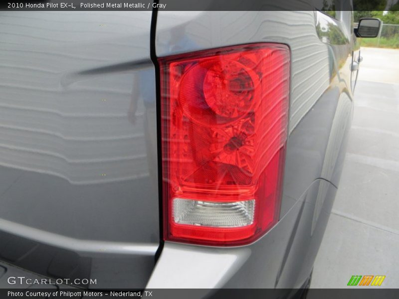 Polished Metal Metallic / Gray 2010 Honda Pilot EX-L