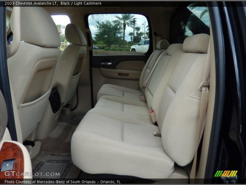 Rear Seat of 2009 Avalanche LT