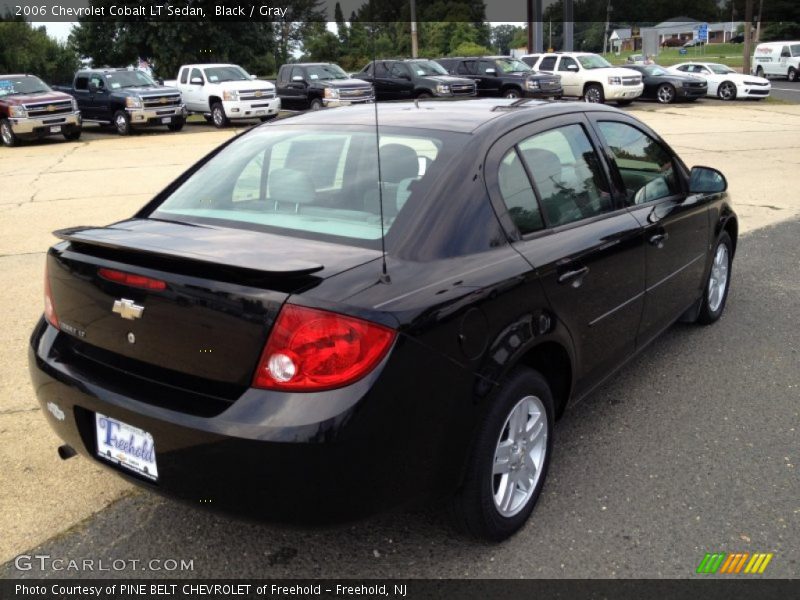 Black / Gray 2006 Chevrolet Cobalt LT Sedan