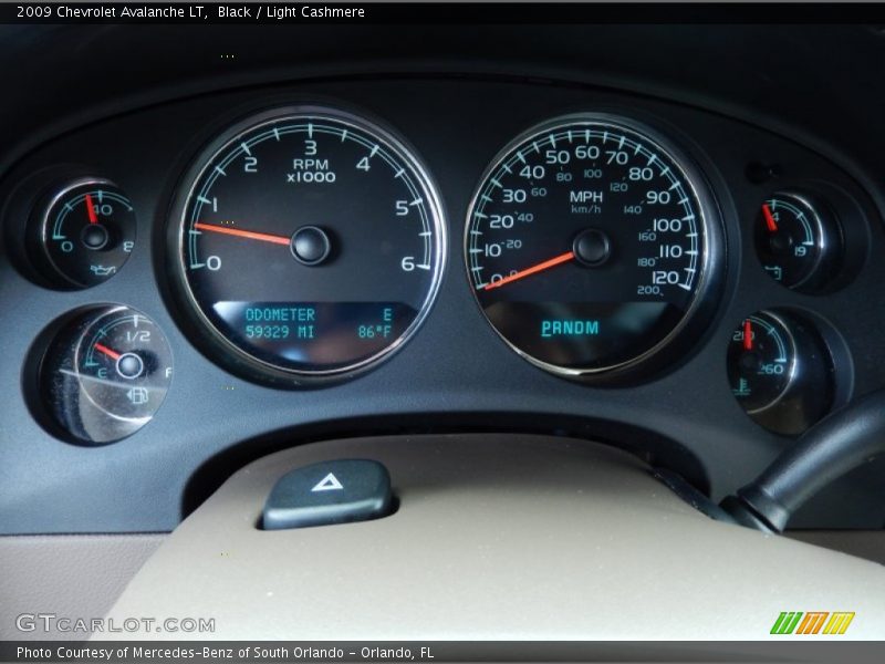  2009 Avalanche LT LT Gauges