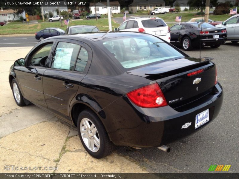 Black / Gray 2006 Chevrolet Cobalt LT Sedan