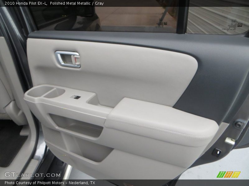 Polished Metal Metallic / Gray 2010 Honda Pilot EX-L