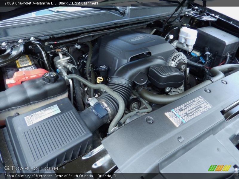  2009 Avalanche LT Engine - 5.3 Liter OHV 16-Valve Vortec V8