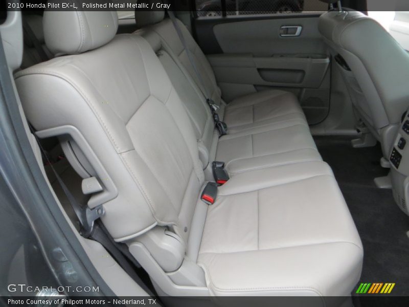 Polished Metal Metallic / Gray 2010 Honda Pilot EX-L